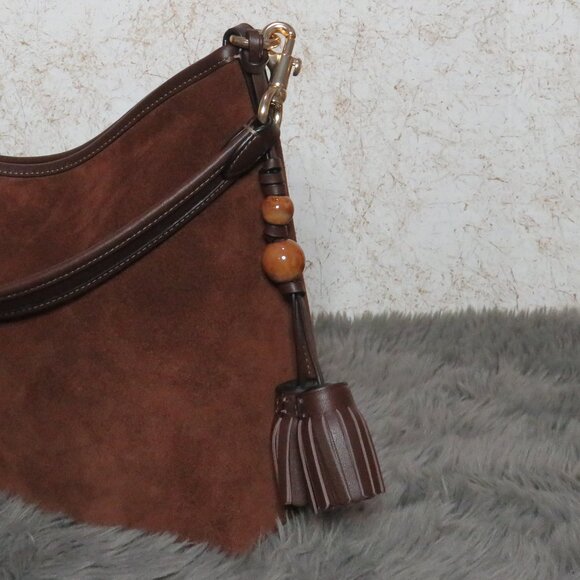 Coach Laural Shoulder Bags with Tassels (Vintage Brown) - Picture 6 of 6